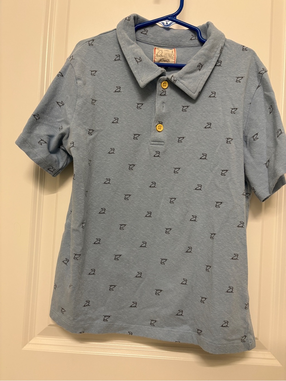 Me & Henry Boys Short Sleeve Polo - Size 8/9

95% cotton / 5% spandex